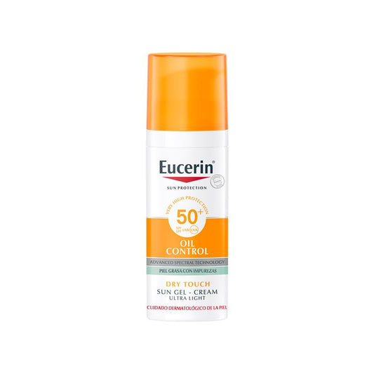 Eucerin Oil Control Dry Touch Sun Gel SPF 50+, 50 ml