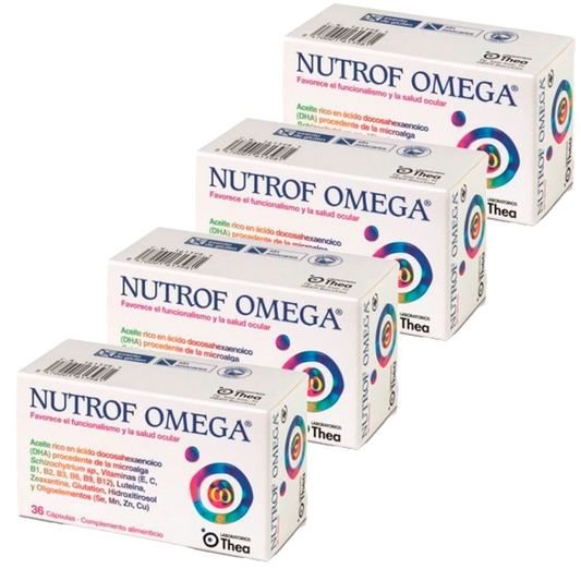 Pack 4 Nutrof Omega, 60 cápsulas