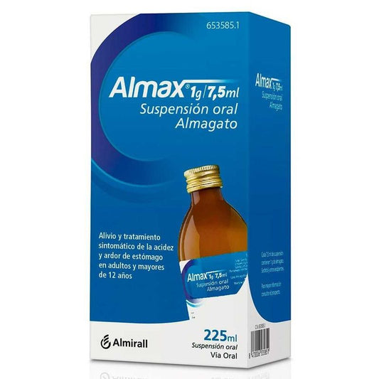 Almax 1 gr/7,5 ml Suspensión Oral 225 ml