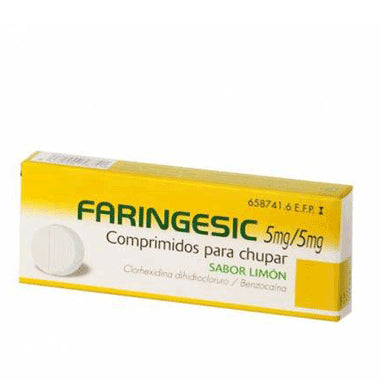 Faringesic 20 comprimidos Para Chupar Limón