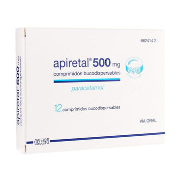 Apiretal 250 mg 12 comprimidos Bucodispersables