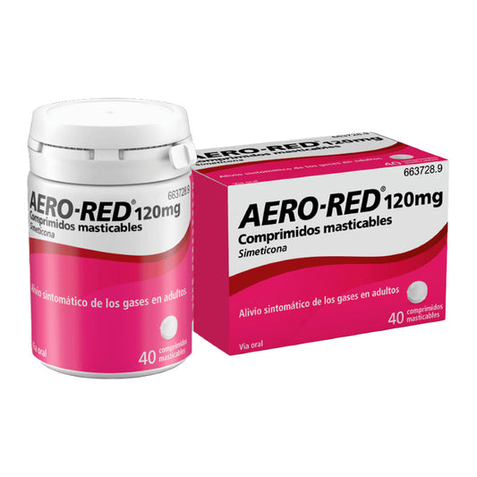 Aero-Red 120 mg 40 comprimidos Masticables