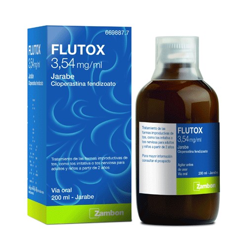 Flutox 3.54 Mg/ ml Jarabe 200 ml