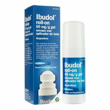 Ibudol Roll-On 50 Mg/G Gel Tópico Envase con Aplicador 60 G