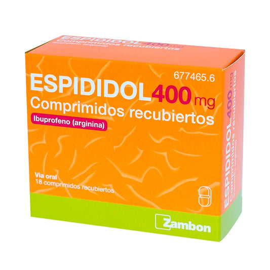 Espididol 400 mg, 18 comprimidos Recubiertos