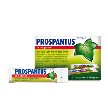 Prospantus 35 mg 21 sobres de Jarabe x 5 ml