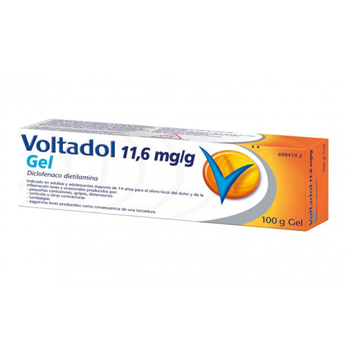 Voltadol 10 mg/g Gel Tópico 100 gr