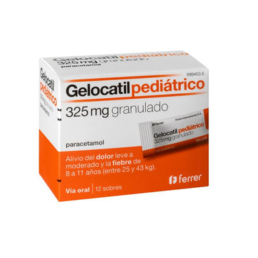 Gelocatil 325 mg 12 sobres Granulados