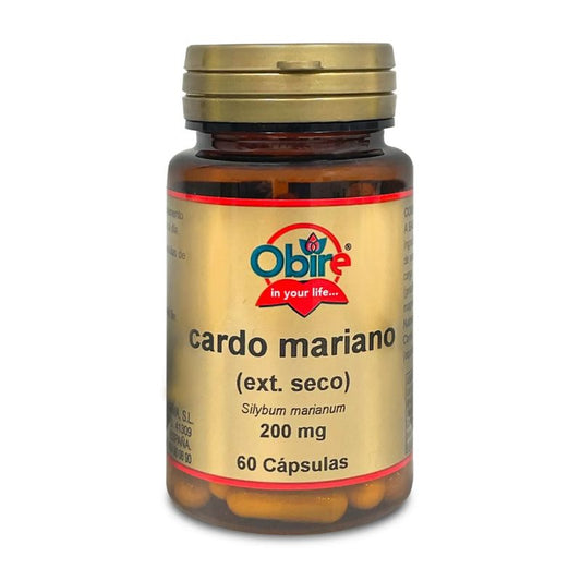 Obire Cardo Mariano 200mg , 60 cápsulas
