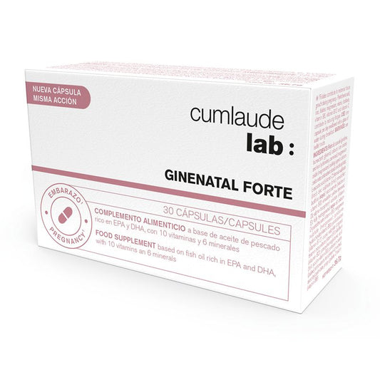 Cumlaude Lab Ginenatal Forte, 30 Cápsulas