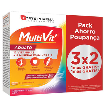 Forte Pharma Energy Multivit Adulto 84 comprimidos