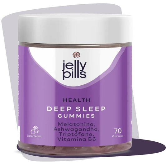 Jelly Pills Deep Sleep Complemento Alimenticio , 70 gummies