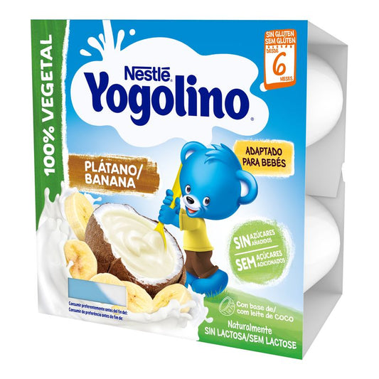 Yogolino Coco  Plátano , 4x90g
