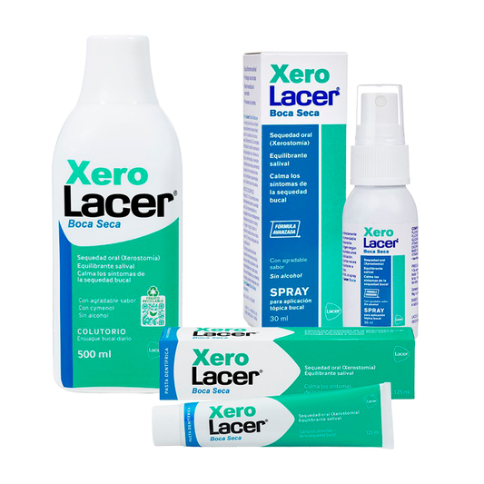 Lacer Pack Xerolacer (Colutorio+ pasta de dientes  + Spray)