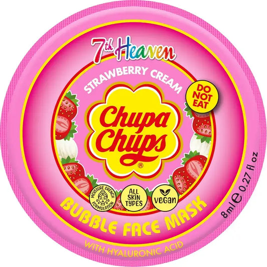 7 Heaven Mascarilla Bubble Chupa Chups Fresa-Nata