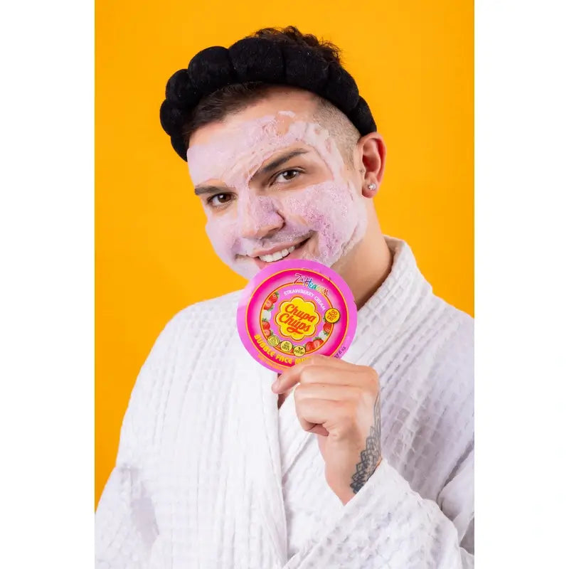 7 Heaven Mascarilla Bubble Chupa Chups Fresa-Nata