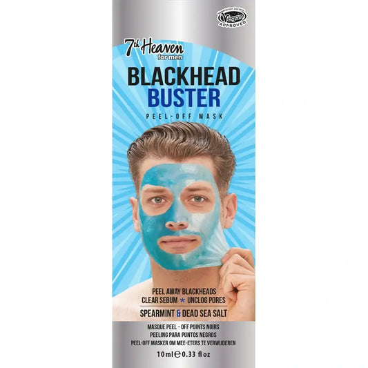 7 Heaven Mascarilla Hombre Peel-Off Sales Del Mar Muerto , 10 ml