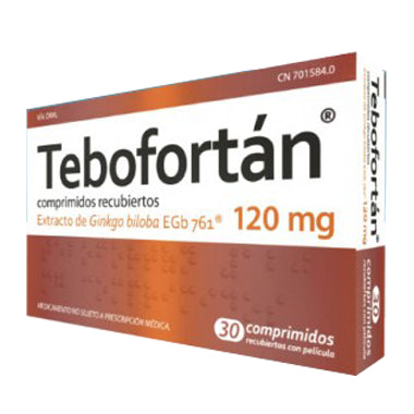 Tebofortan 120 mg 30 comprimidos
