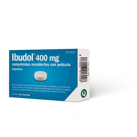Ibudol Efg 400 mg 20 comprimidos Recubiertos