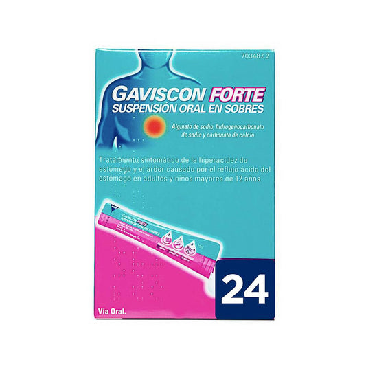 Gaviscon Forte Suspensión Oral 24 sobres