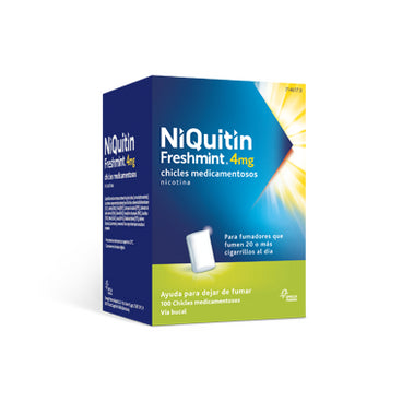 Niquitin Freshmint 4 mg 100 Chicles