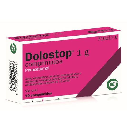 Kern Pharma Dolostop 1 gr 10 comprimidos