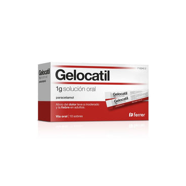 Gelocatil 1 G 10 sobres Solucion Oral