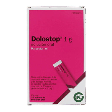 Dolostop 1 gr Solucion Oral 10 Sobres