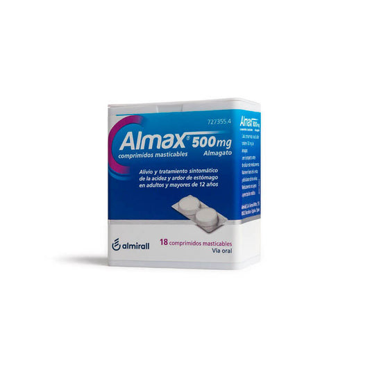 Almax Monodosis 500 mg, 18 Comprimidos