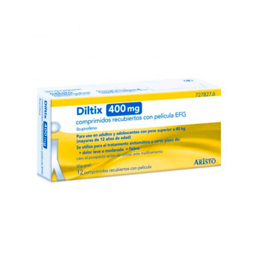 Diltix 400 mg, 12 Comprimidos Recubiertos