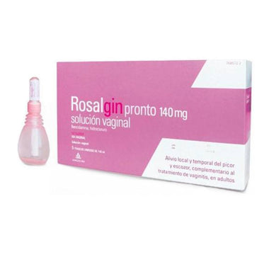 Rosalgin Pronto 140 ml Solución Vaginal, 5 Monodosis