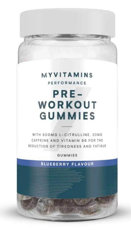 Myvitamins Pre-Workout  , 60 gummies