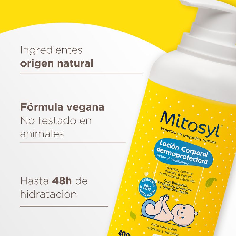 Mitosyl  Bebé Loción Corporal Dermoprotectora  , 400 ml