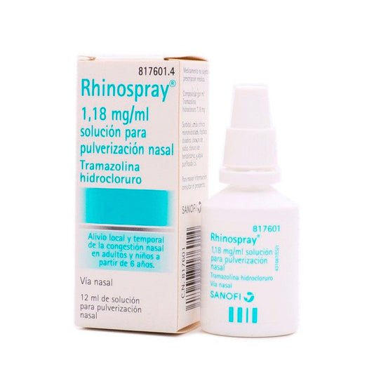 Rhinospray 1.18 Mg/ ml Nebulizador Nasal 12 ml