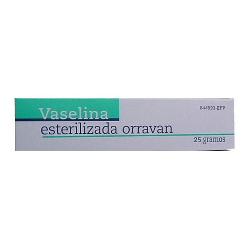Vaselina Esterilizada Pura Orravan 25 gr