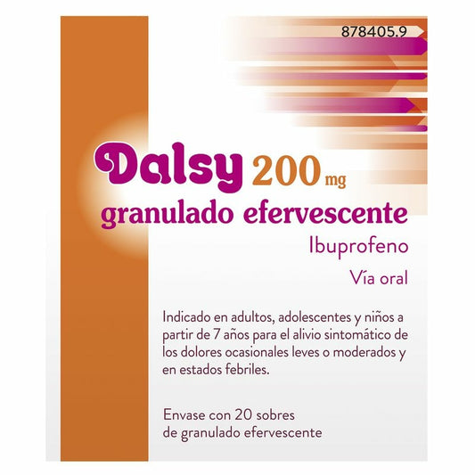 Dalsy 20 sobres Efervescentes
