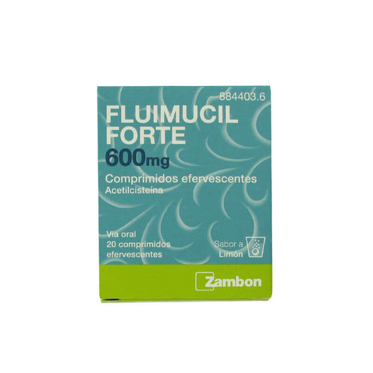 Zambon Fluimucil Forte 600 mg 20 comprimidos