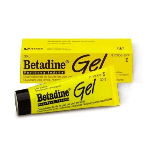 Betadine 100 Mg/G Gel Tópico 30 gr