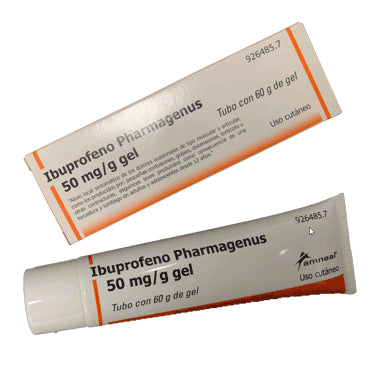Ibuprofeno Pharmagenus 50 mg/G Gel Tópico 60 gr