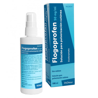 Flogoprofen Pulverizador 50 Mg/ ml Solución Cutánea 100 ml