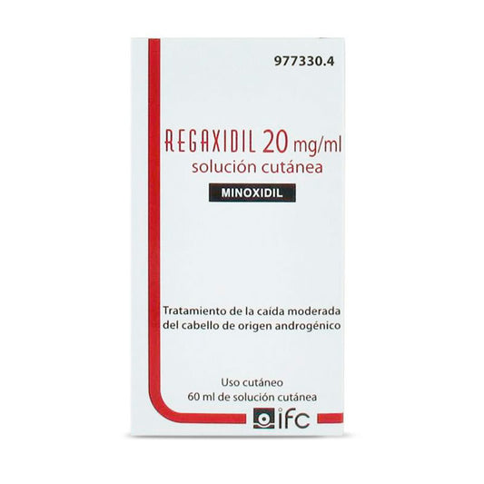 Regaxidil 20 mg/ ml Solución Cutánea 1 Frasco 60 ml