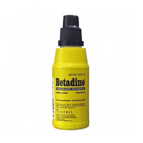 Betadine 10% Solución Tópica 1 Frasco, 125 ml