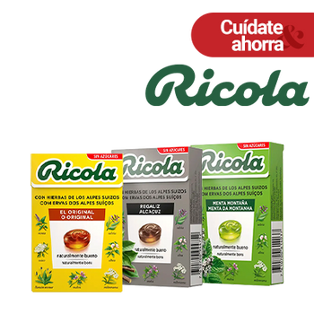 REBAJAS - RICOLA 3X2 (19 JULIO 2026)