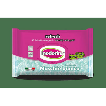 Inodorina Toallitas Refresh Almizcle Blanco 110Ud