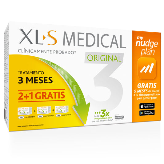 XLS Medical Original Nudge 180-Pack3Meses