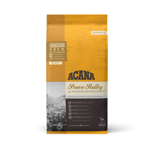 Acana Canine Adult Classics Prairie Poultry 17Kg pienso para perros