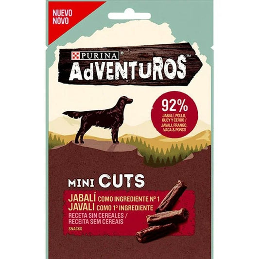 Adventuros Canine Mini Cuts Wild Boar 2X7X70Gr