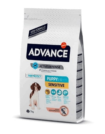 Advance Canine Puppy Sensitive Salmon 3Kg, pienso para perros