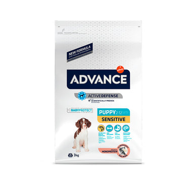 Advance Canine Puppy Sensitive Salmon 3Kg, pienso para perros