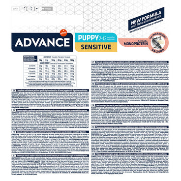 Advance Canine Puppy Sensitive Salmon 12Kg, pienso para perros